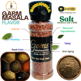 Garam Masala Flavor Natural Himalayan Salt With Grinder