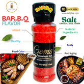 BAR B.Q Flavor Natural Himalayan Salt With Grinder