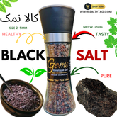 Tasty & Digestive Black Salt Export Quality With Grinder Jar