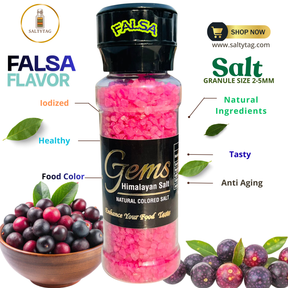 Falsa Flavor Gem's Himalayan Salt With Grinder