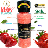 Strawberry Flavor Natural Himalayan Salt With Grinder