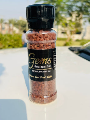 Gems Earthy Brown Himalayan Salt With Grinder